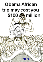 Obama�s trip could cost the federal government $60 million to $100 million based on the costs of similar African trips in recent years.